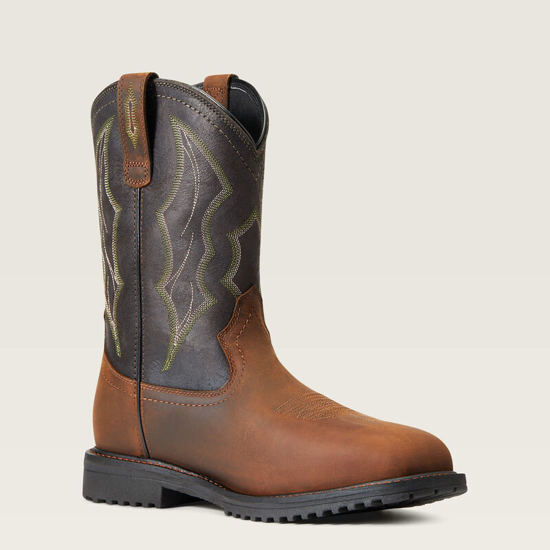 Ariat RigTek Wide Square Toe Waterproof Work Boot (Composite Toe)