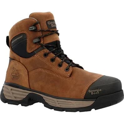 Georgia Men's Durablend Edge 6" Waterproof Work Boot (Alloy Toe)