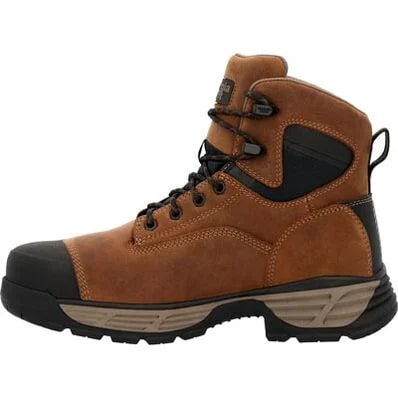 Georgia Men's Durablend Edge 6" Waterproof Work Boot (Alloy Toe)