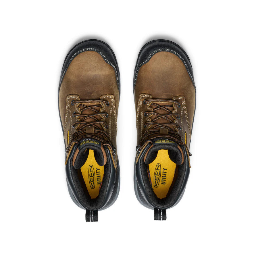 Keen Men's Evanston 6" 400 Grams Insulated Waterproof Boot (Composite Toe)