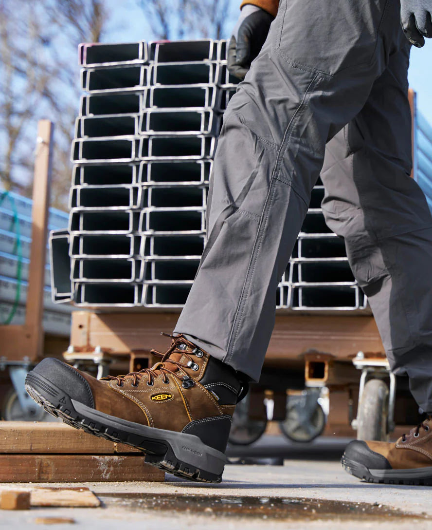 Keen Men's Evanston 6" 400 Grams Insulated Waterproof Boot (Composite Toe)