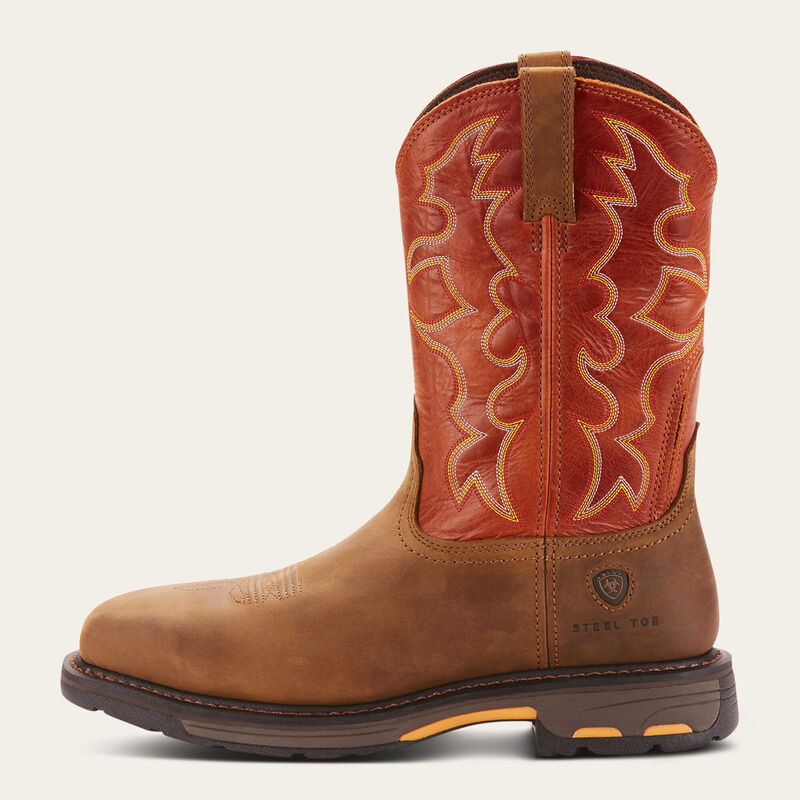 Ariat Workhog Square Toe (Steel Toe)